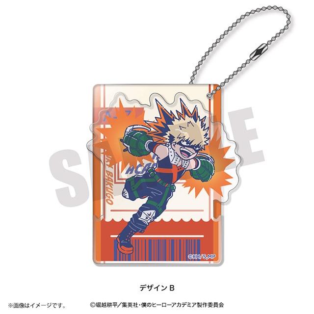 僕のヒーローアカデミア れとぽぷ アクリルキーホルダー2層 爆豪勝己