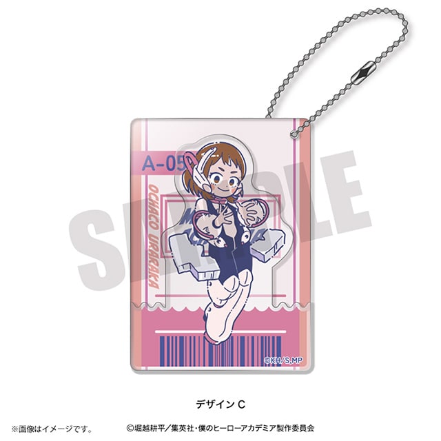 僕のヒーローアカデミア れとぽぷ アクリルキーホルダー2層 麗日お茶子