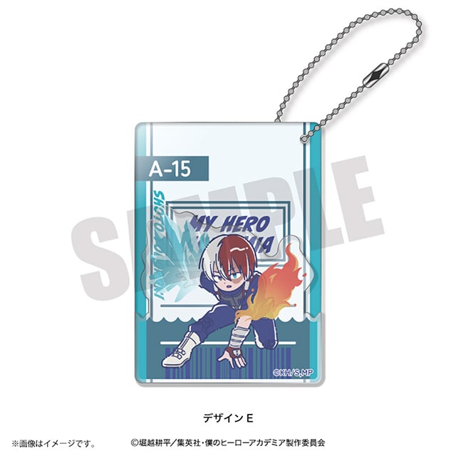 僕のヒーローアカデミア れとぽぷ アクリルキーホルダー2層 轟 焦凍