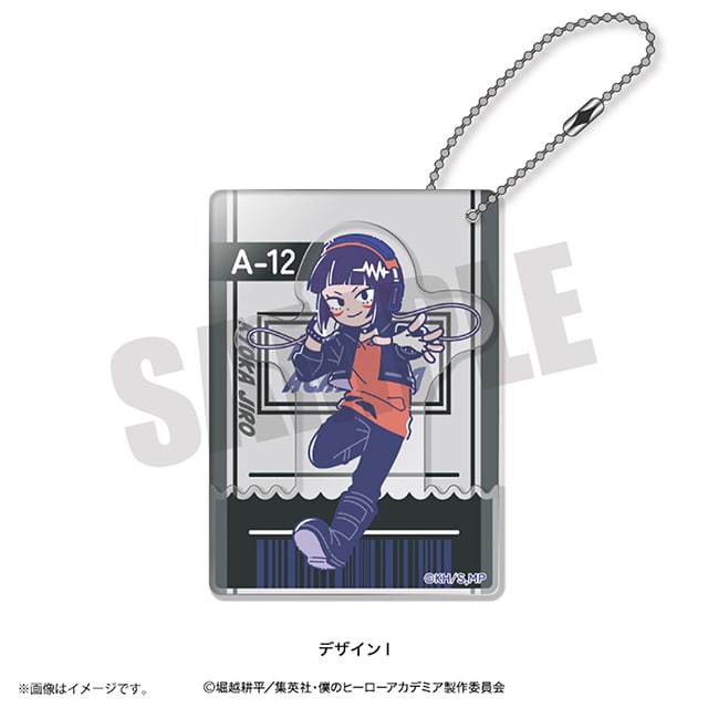 僕のヒーローアカデミア れとぽぷ アクリルキーホルダー2層 耳郎響香