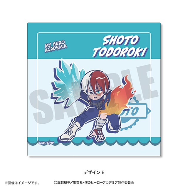 僕のヒーローアカデミア れとぽぷ ハンドタオル 轟 焦凍