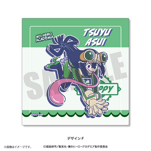 僕のヒーローアカデミア れとぽぷ ハンドタオル 蛙吹梅雨