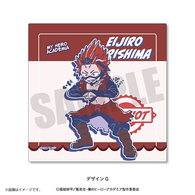 僕のヒーローアカデミア れとぽぷ ハンドタオル 切島鋭児郎