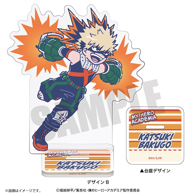 僕のヒーローアカデミア れとぽぷ アクリルスタンド 爆豪勝己