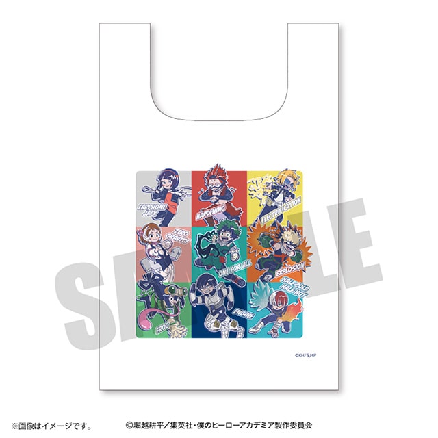 僕のヒーローアカデミア れとぽぷ ナイロンエコバッグ
