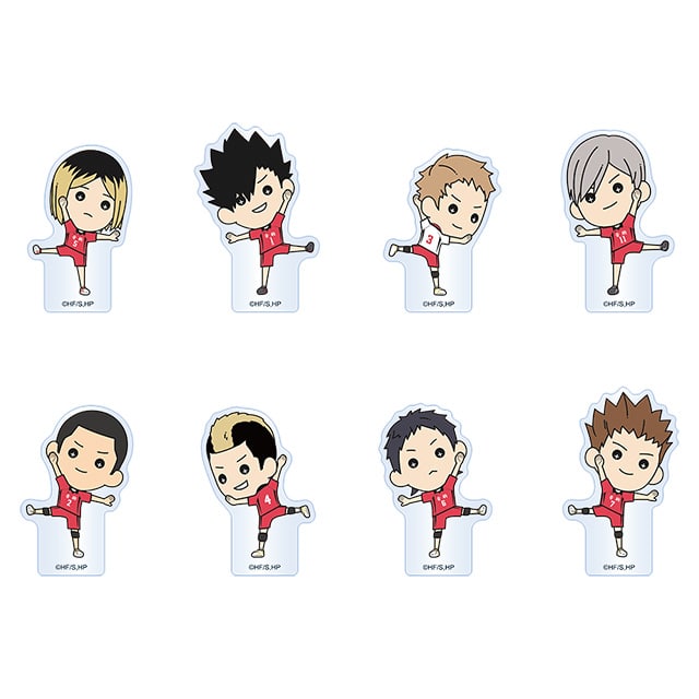 ハイキュー!! たすっこ 音駒 トレーディングミニアクリルブロック【全8種】 ランダム3個セット