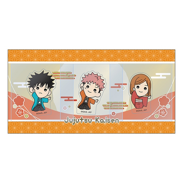 呪術廻戦 たすっこ 着物Ver. ミニアクリルブロック 3個セット