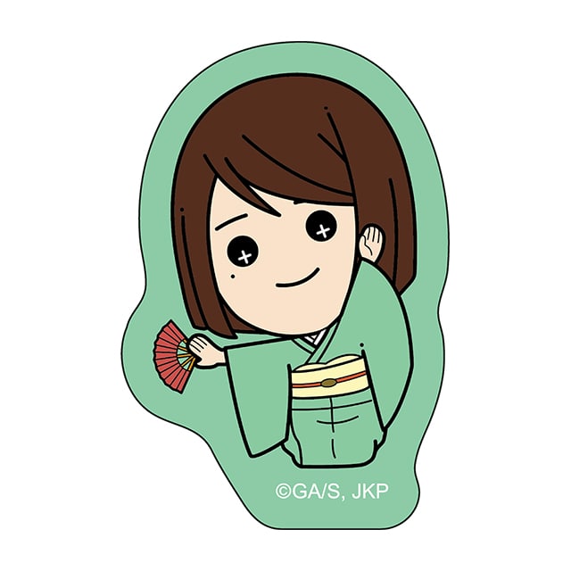 呪術廻戦 懐玉・玉折 たすっこ 着物Ver. ダイカットステッカー 家入硝子