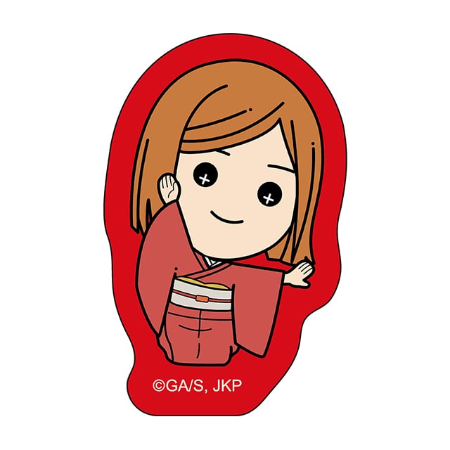 呪術廻戦 たすっこ 着物Ver. ダイカットステッカー 釘崎野薔薇