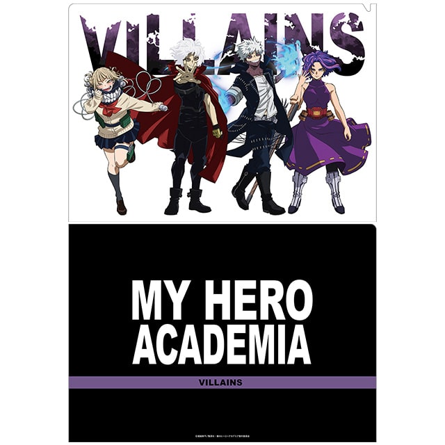 僕のヒーローアカデミア クリアファイル 7期新ビジュアル ヴィラン