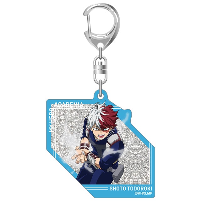 僕のヒーローアカデミア グリッターアクリルキーホルダー 7期新ビジュアル 轟 焦凍