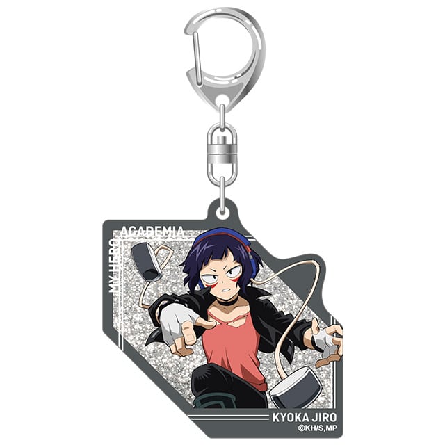 僕のヒーローアカデミア グリッターアクリルキーホルダー 7期新ビジュアル 耳郎響香