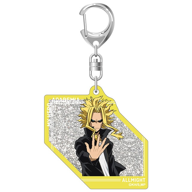 僕のヒーローアカデミア グリッターアクリルキーホルダー 7期新ビジュアル オールマイト
