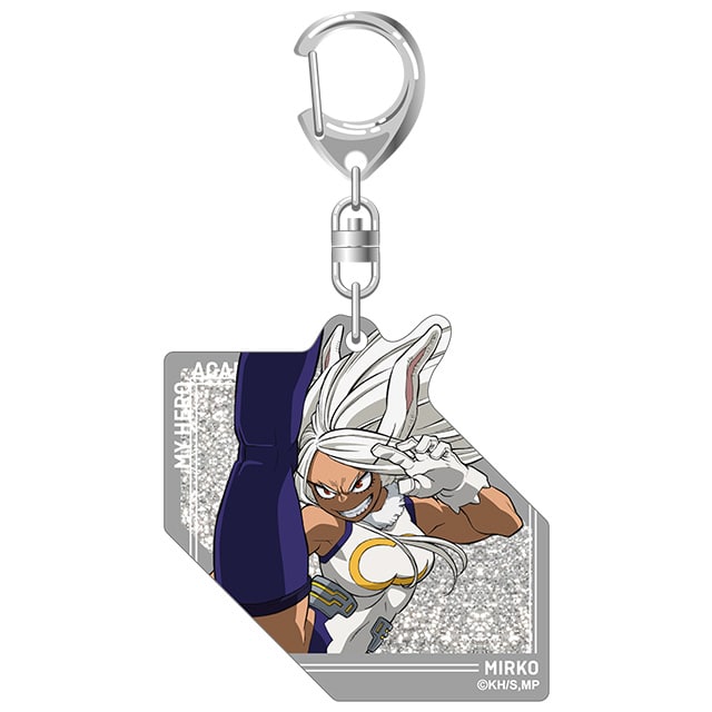 僕のヒーローアカデミア グリッターアクリルキーホルダー 7期新ビジュアル ミルコ