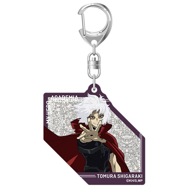 僕のヒーローアカデミア グリッターアクリルキーホルダー 7期新ビジュアル 死柄木 弔