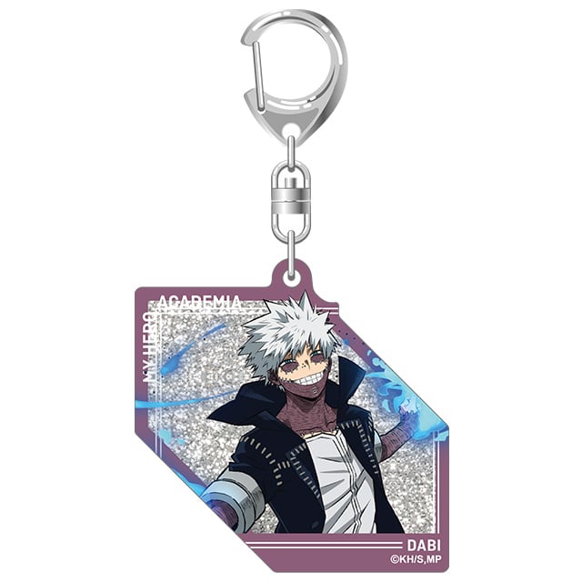 僕のヒーローアカデミア グリッターアクリルキーホルダー 7期新ビジュアル 荼毘
