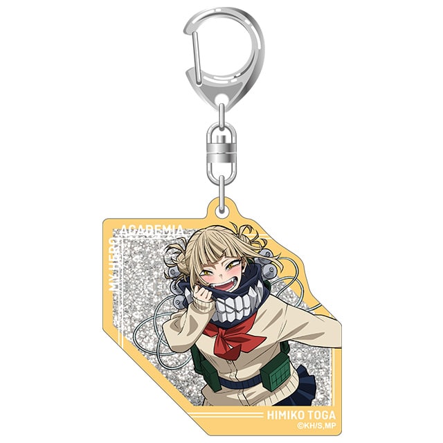 僕のヒーローアカデミア グリッターアクリルキーホルダー 7期新ビジュアル トガヒミコ