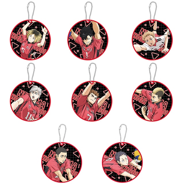 『劇場版ハイキュー!! ゴミ捨て場の決戦』 トレーディングラバーコースター 音駒Ver.【全8種】