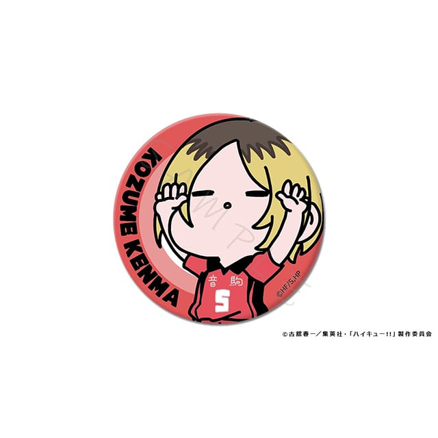 ハイキュー!! mochocho 缶バッジ直径57ｍｍ 孤爪研磨