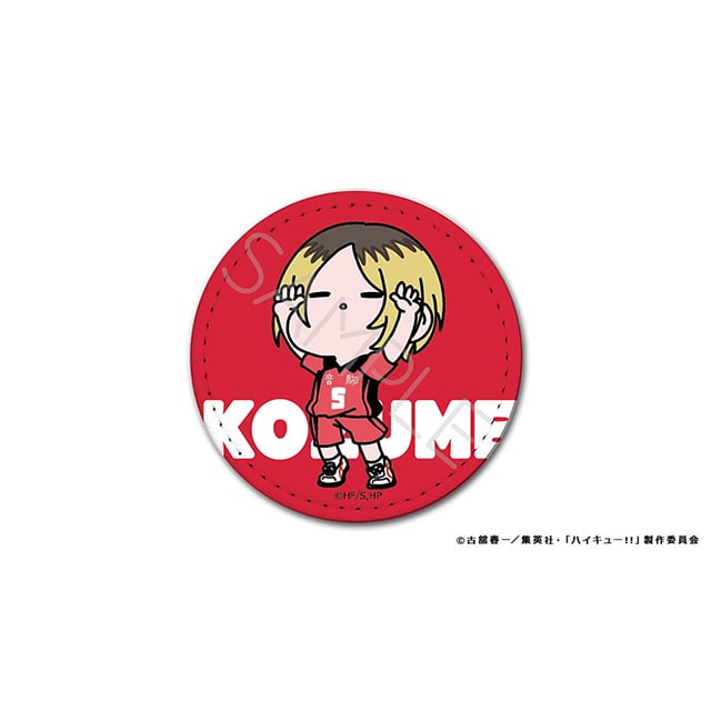 ハイキュー!! mochocho レザーバッジ 孤爪研磨