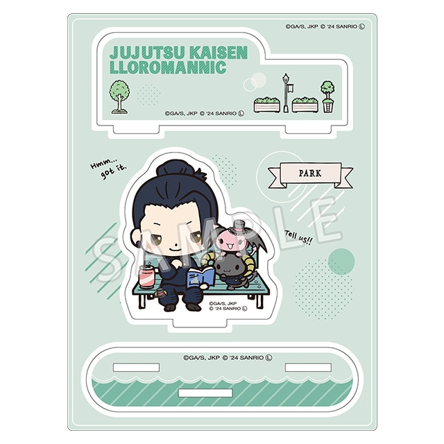 呪術廻戦 懐玉・玉折×サンリオキャラクターズ アクリルスタンド 夏油 傑×ルロロマニック