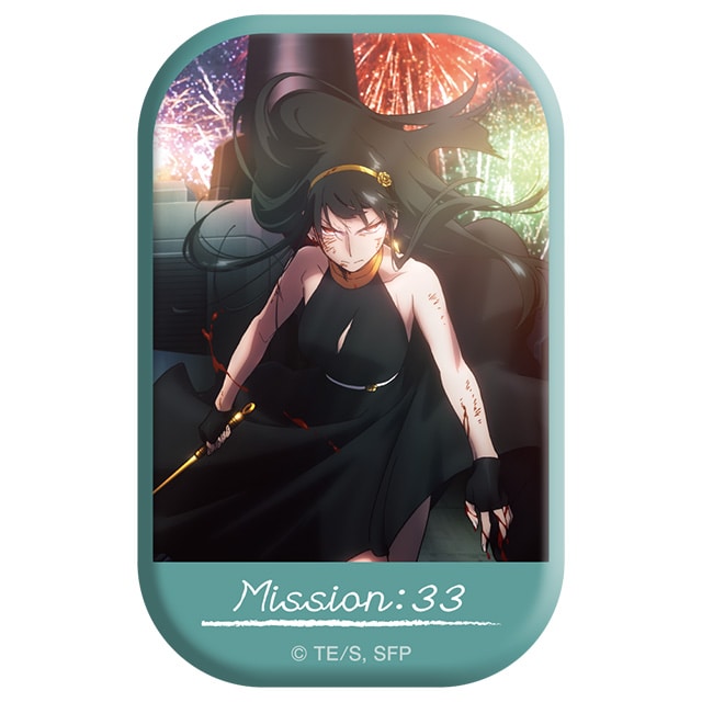 SPY×FAMILY メインビジュアルスクエア缶バッジ／MISSION:33「船上の交響曲/姉のハーブティー」メインビジュアル