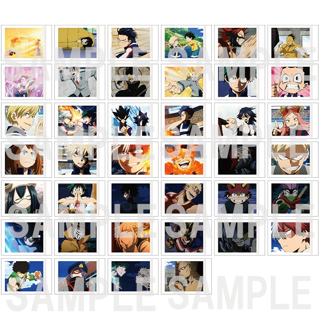 僕のヒーローアカデミア ぱしゃこれ／-1期～3期- 【全40種】 ランダム1BOX（10パック入り）セット