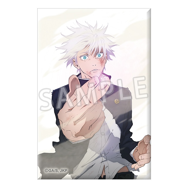 呪術廻戦 懐玉・玉折 スクエア缶バッジスタンド （五条 悟）