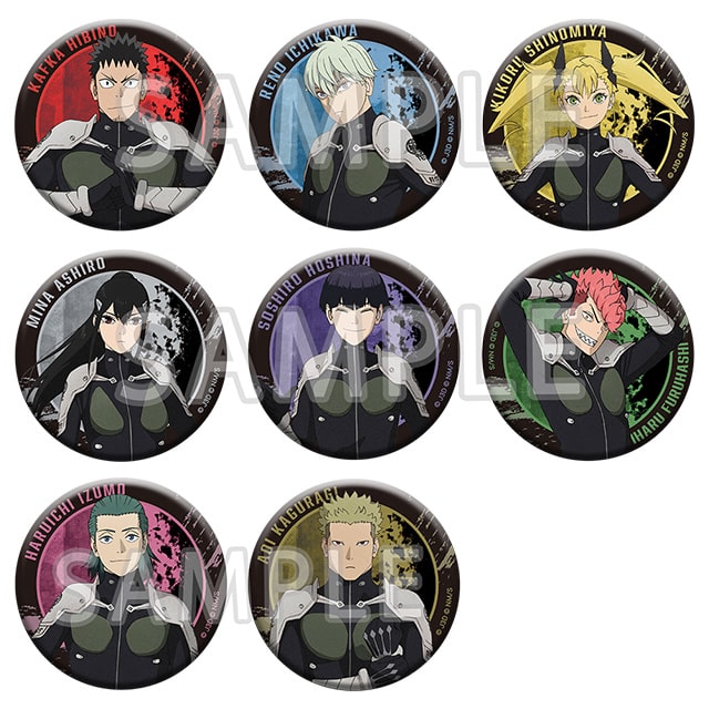 怪獣8号 トレーディング缶バッジ Vol.1【全8種】 コンプリートセット