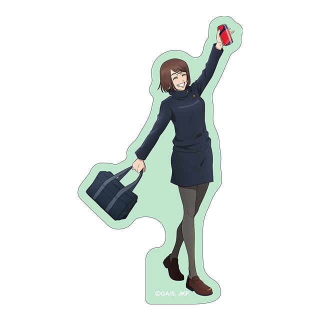 呪術廻戦 描き下ろしクリアダイカットステッカー 懐玉・玉折 家入硝子 AJ2024Ver.