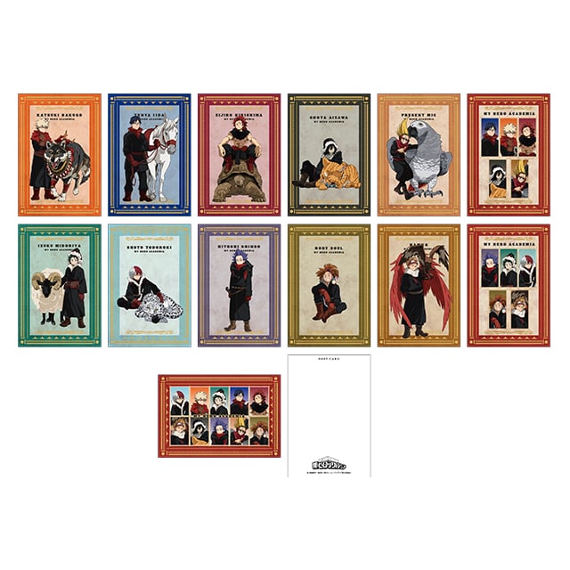 僕のヒーローアカデミア 描き下ろしポストカードセット
