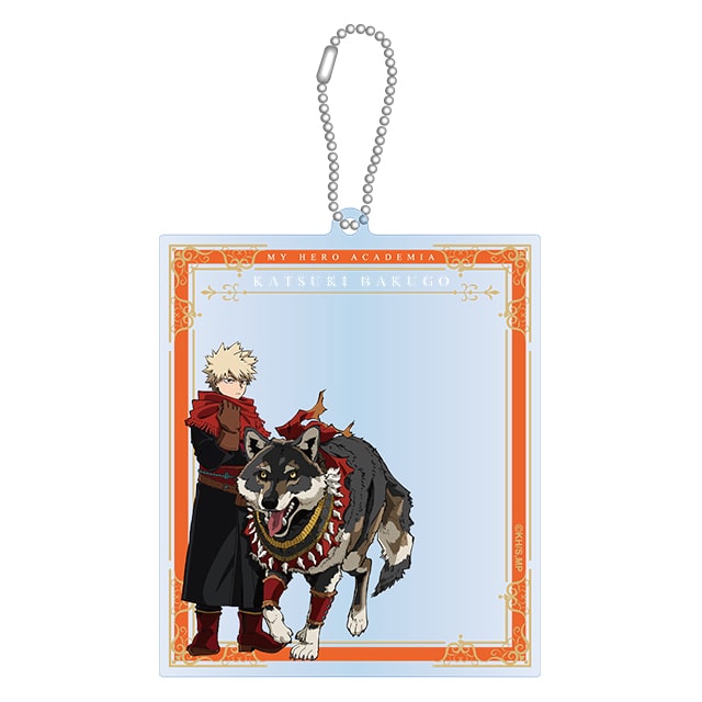 僕のヒーローアカデミア 描き下ろしフォトフレーム風アクリルキーホルダー 爆豪勝己