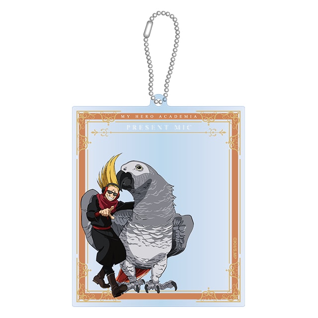 僕のヒーローアカデミア 描き下ろしフォトフレーム風アクリルキーホルダー プレゼント・マイク