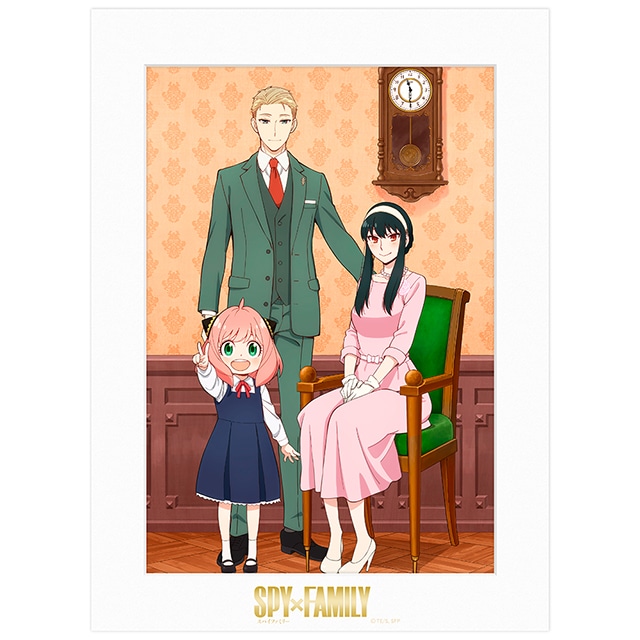 SPY×FAMILY　メインビジュアルA4キャラファインマット A
