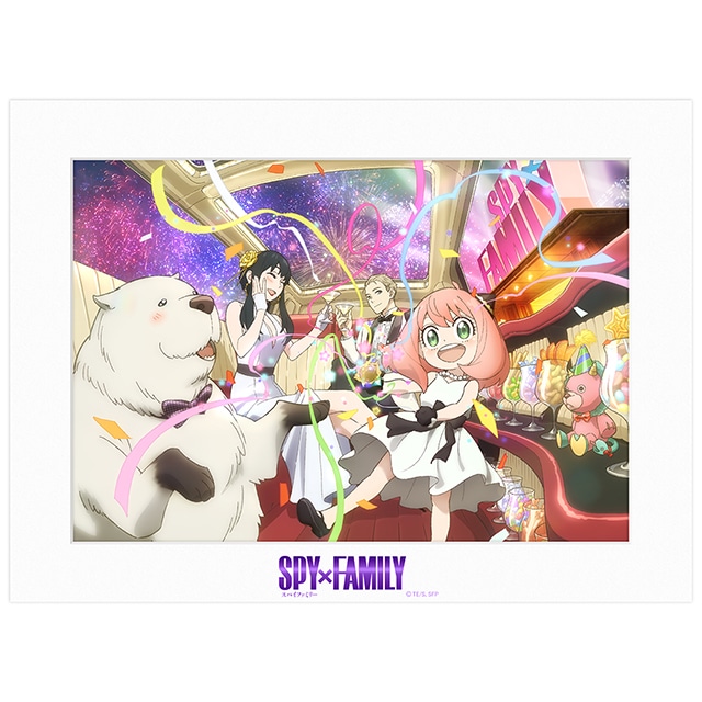 SPY×FAMILY　メインビジュアルA4キャラファインマット E