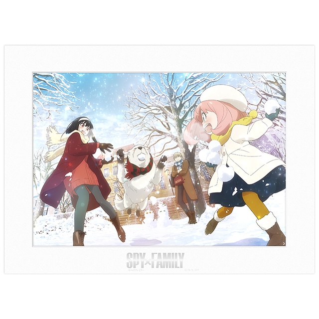 SPY×FAMILY　メインビジュアルA4キャラファインマット F