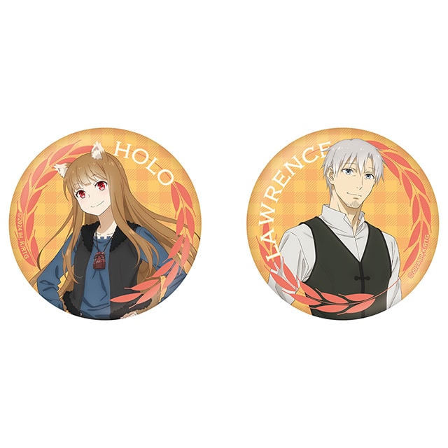 狼と香辛料 缶バッジ２種セット