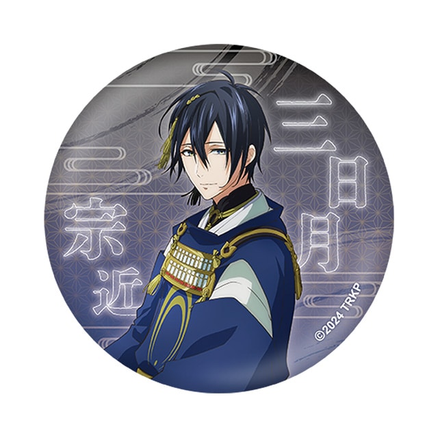 刀剣乱舞 廻 -虚伝 燃ゆる本能寺- ティザービジュアル缶バッジ 三日月宗近