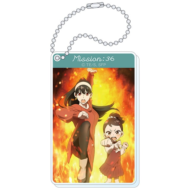 SPY×FAMILY メインビジュアルアクリルキーホルダー／MISSION:36「バーリントン・ラブ/〈夜帷の日常〉 」メインビジュアル