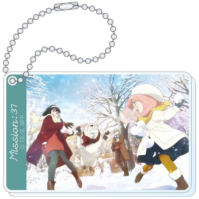SPY×FAMILY メインビジュアルアクリルキーホルダー／MISSION:37「家族の一員」メインビジュアル
