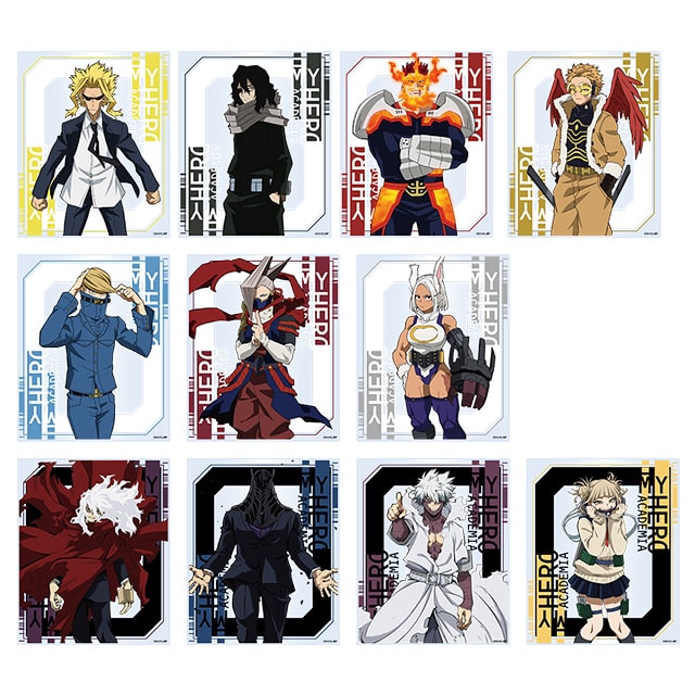 僕のヒーローアカデミア 7期新ビジュアルⅡ トレーディングアクリルカードC 【全11種】 ランダム2枚セット