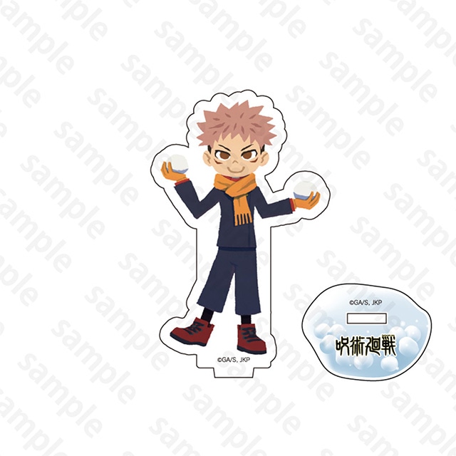 呪術廻戦 描き起こし アクリルスタンド 虎杖悠仁 2024 Snow Fes Ver.