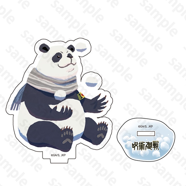呪術廻戦 描き起こし アクリルスタンド パンダ 2024 Snow Fes Ver.