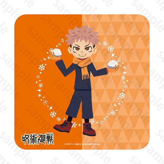 呪術廻戦 描き起こし ハンドタオル 虎杖悠仁 2024 Snow Fes Ver.