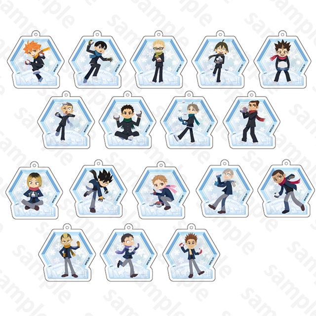 『劇場版ハイキュー!! ゴミ捨て場の決戦』 トレーディングアクリルキーホルダー17種  2024 Snow Fes Ver.