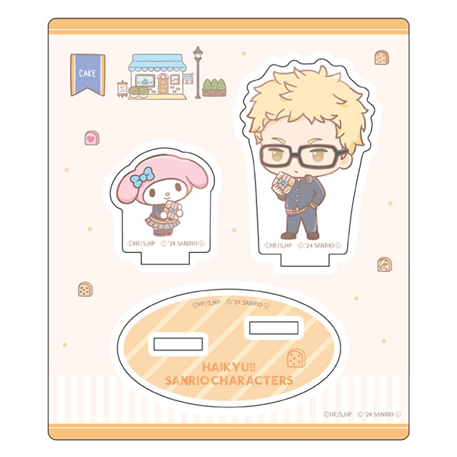 ハイキュー!!×サンリオキャラクターズ アクリルスタンド③月島 蛍×マイメロディ