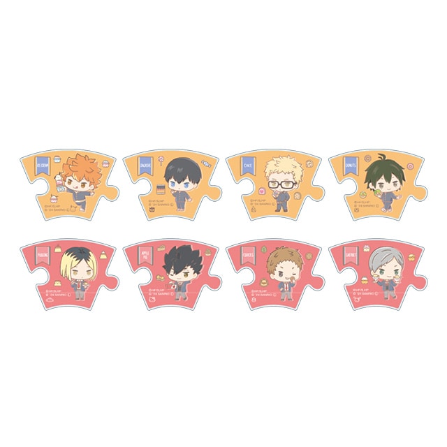 ハイキュー!!×サンリオキャラクターズ トレーディングつながるマグネット 全8種