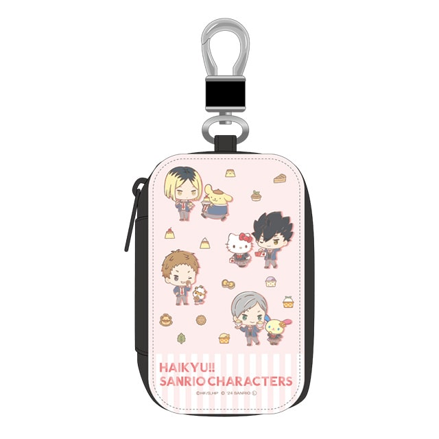 ハイキュー!!×サンリオキャラクターズ ファスナーキーケース パターンB（音駒）