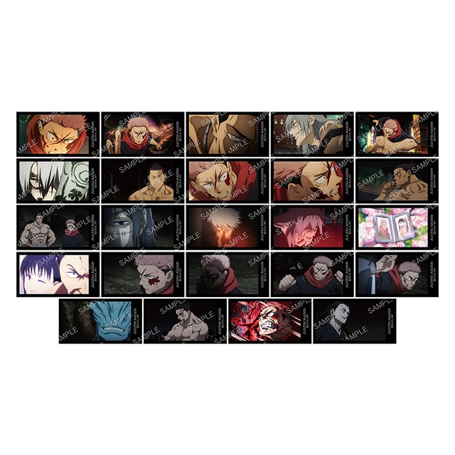 呪術廻戦 渋谷事変 トレーディングミニカード -第45話- 【全24種】 ランダム4枚セット