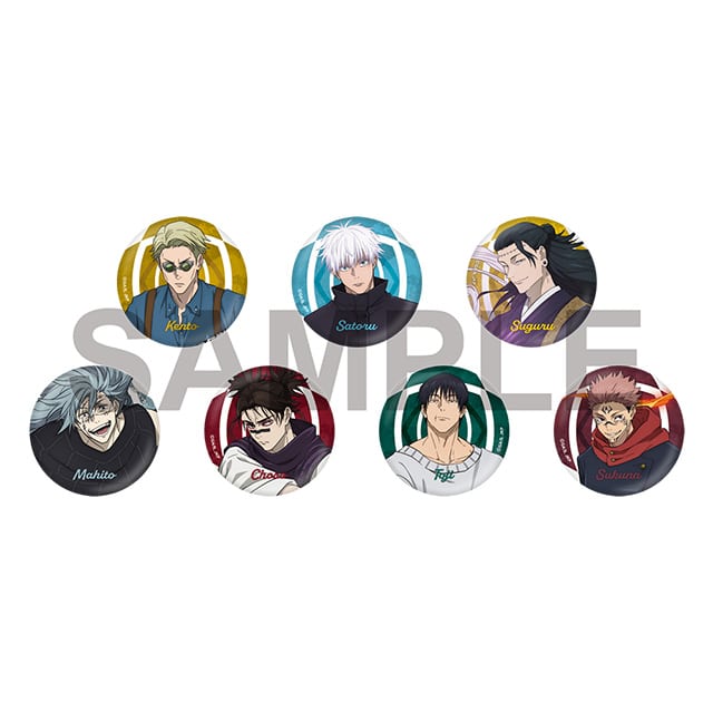 呪術廻戦 トレーディングホロ缶バッジ【全7種】 Ver.6 B ランダム2個セット